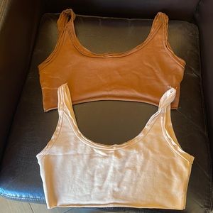 Tank crop top set